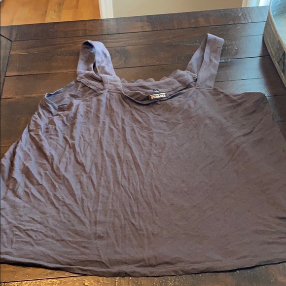 Express women’s dark grey tank top - Picture 3 of 4